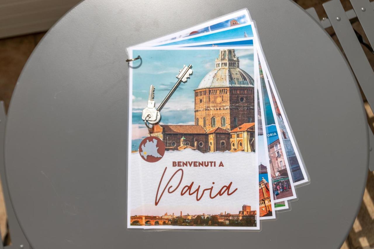 Centro Storico • Wi-Fi, Netflix E Terrazzo Lejlighed Pavia Eksteriør billede
